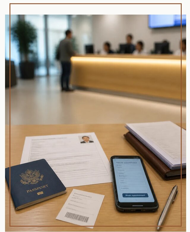Запись в визовый центр в Нововоронеже для подачи документов