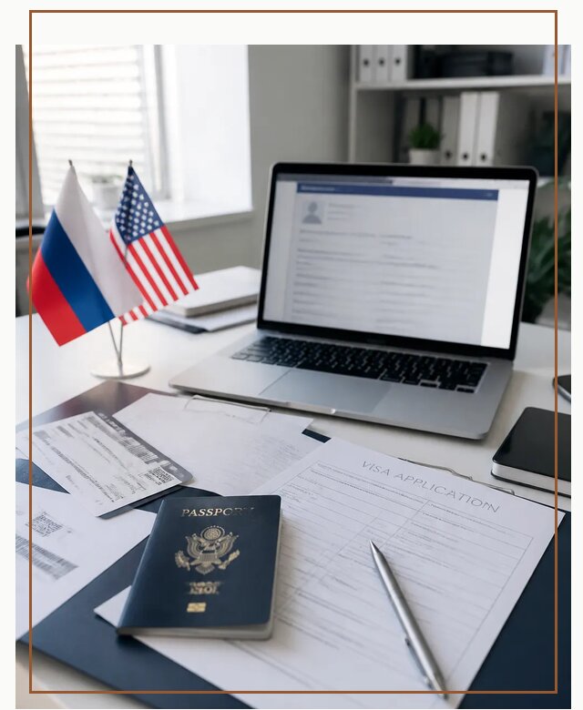 Оформление визы в США для туристов и бизнеса в Нововоронеже