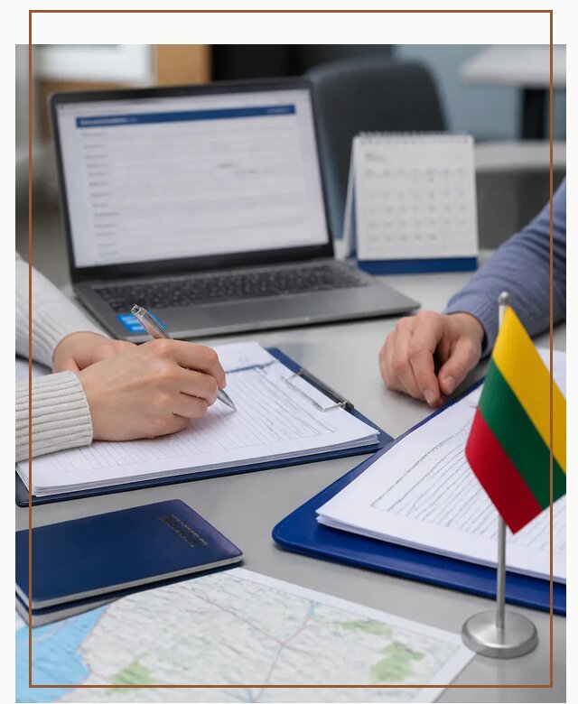 Профессиональное оформление визы в Литву для поездки в Нововоронеже