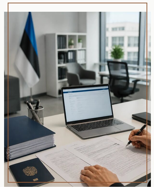 Оформление ВНЖ в Эстонии для переезда и легального проживания в Нововоронеже